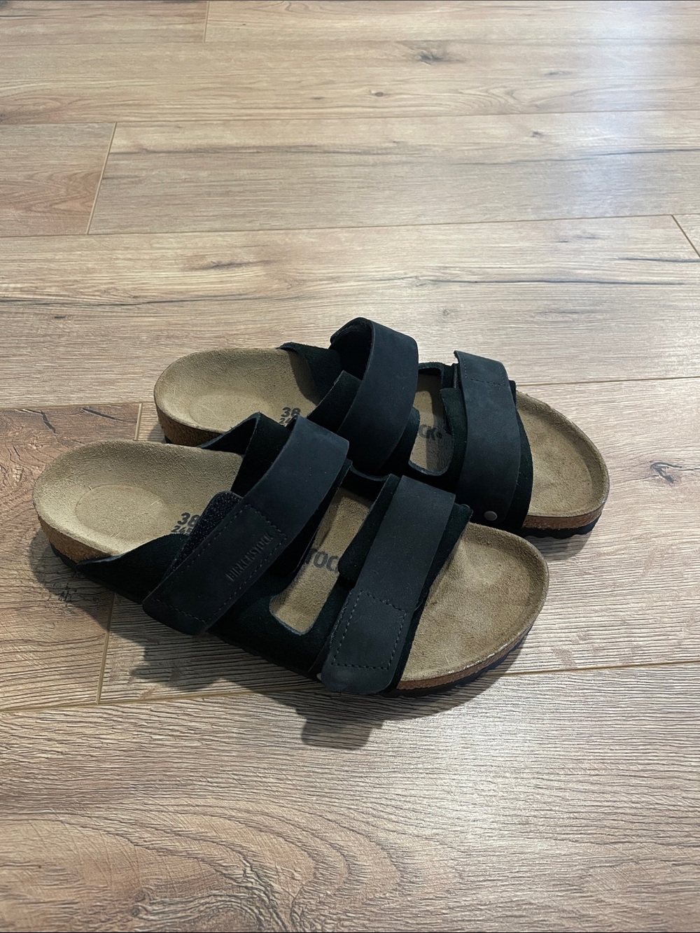 Nwob Birkenstock Uji sandal, black 38